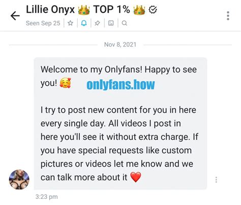 onlyfans welcome message example|How to Write an OnlyFans Welcome Message (4 Examples!)